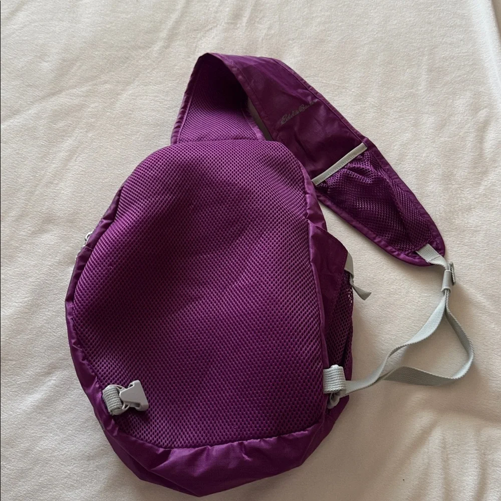 Eddie Bauer Purple Backpack - Picture 7 of 9